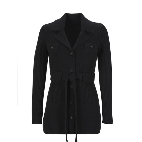EUC Cabi Jackie Cardigan style #6174 black size Small - Picture 1 of 5